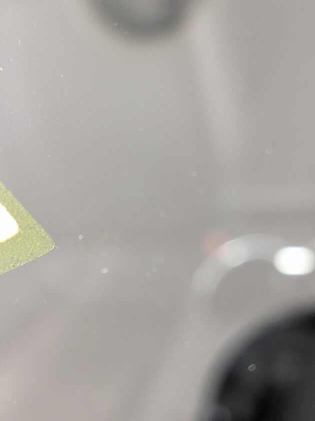 ハリアー1.1cmのひび割れ