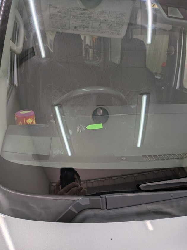 ハイゼット2.2cmのひび割れ