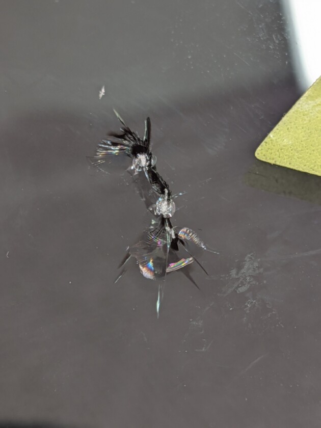 フィット1.8cmのひび割れ