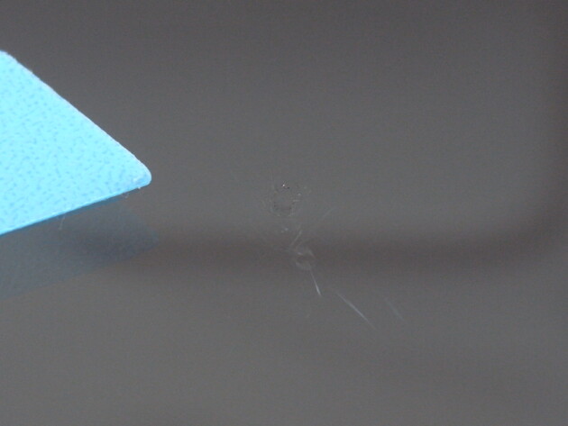 ホンダステップワゴン　フロントガラス修理