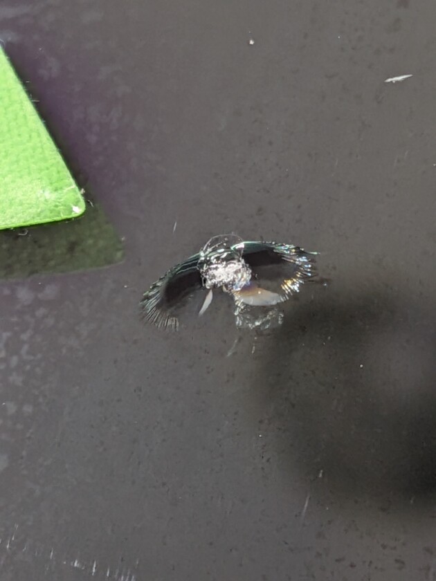 モコ7mmのひび割れ