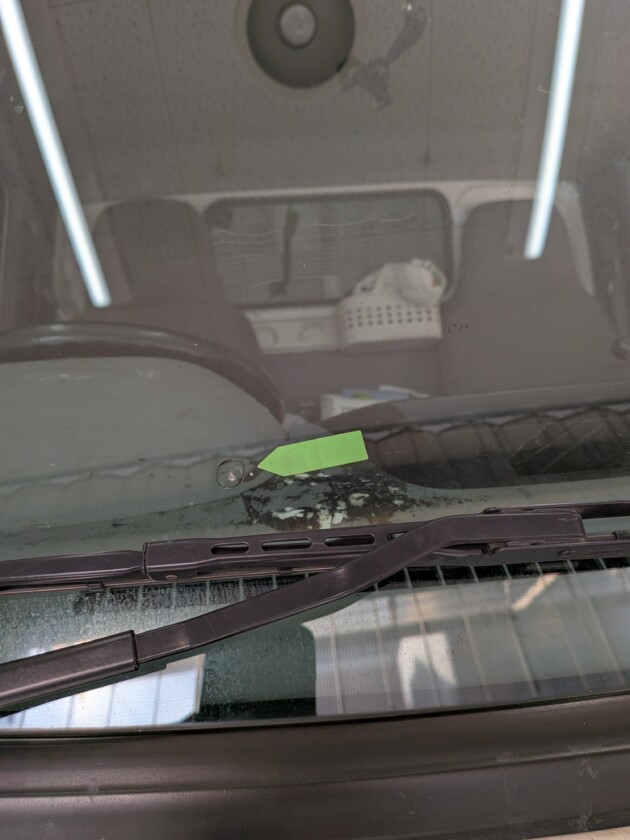 ダイナ1.8cmのひび割れ