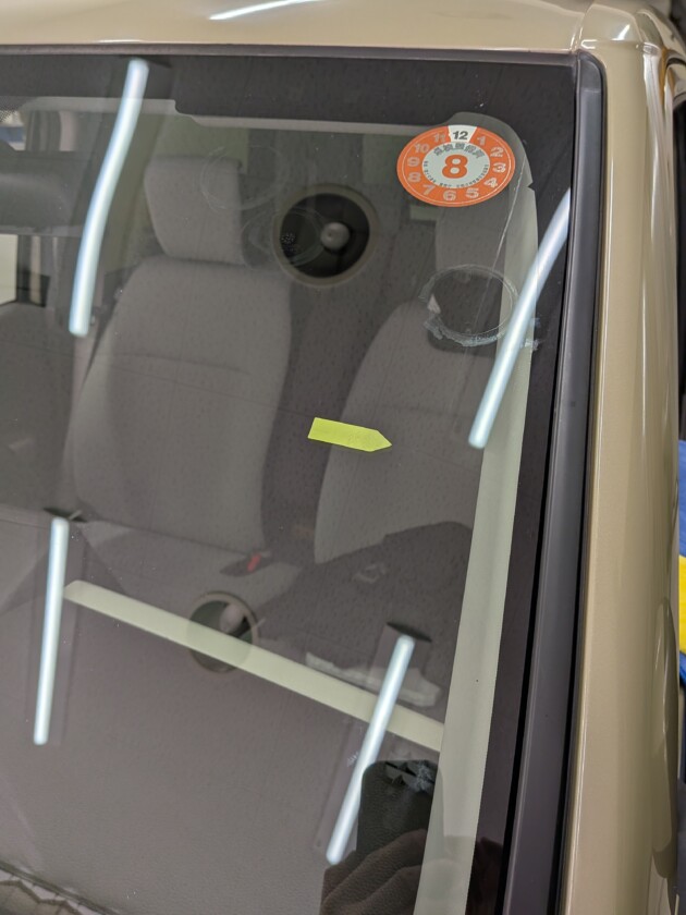 N-WGN2cmのひび割れ