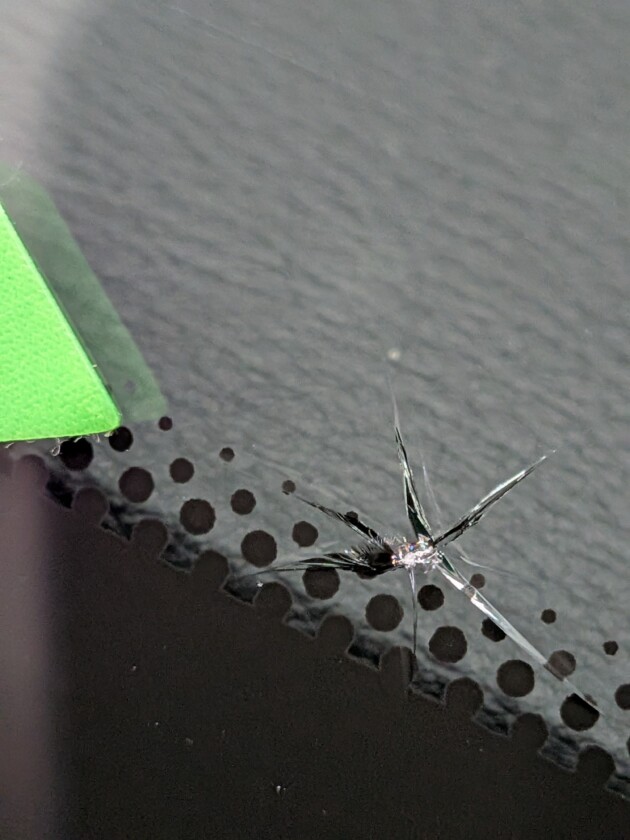 BMWX2ウインドリペア