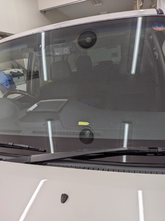 パジェロ2.2cmのひび割れ