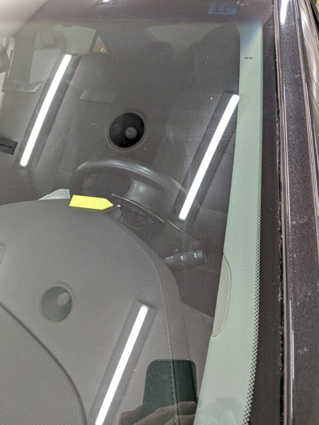 キャデラックCT5ウインドリペア1.7cm