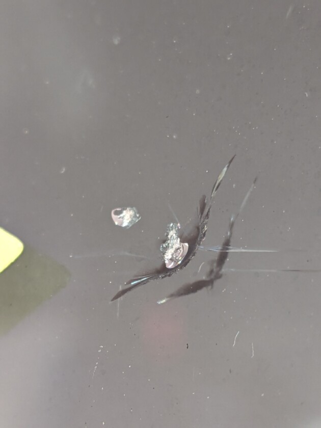 オデッセイ1.3cmのひび割れ