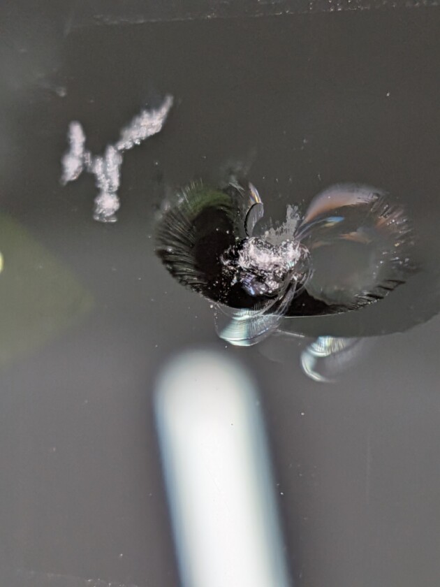 レガシィB41.3cmのひび割れ