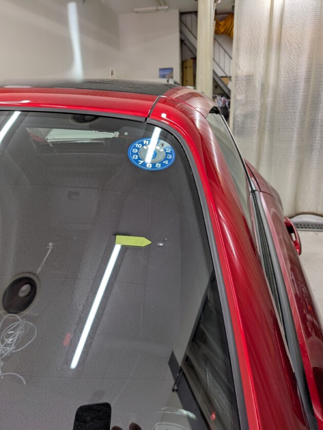 ロードスター3.2cmのひび割れ