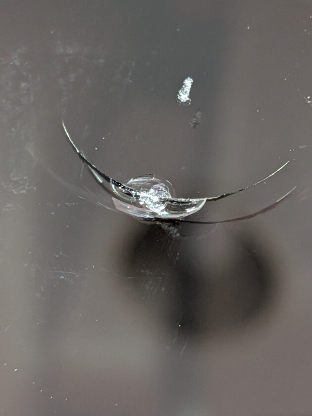 エブリィ2cmのひび割れ