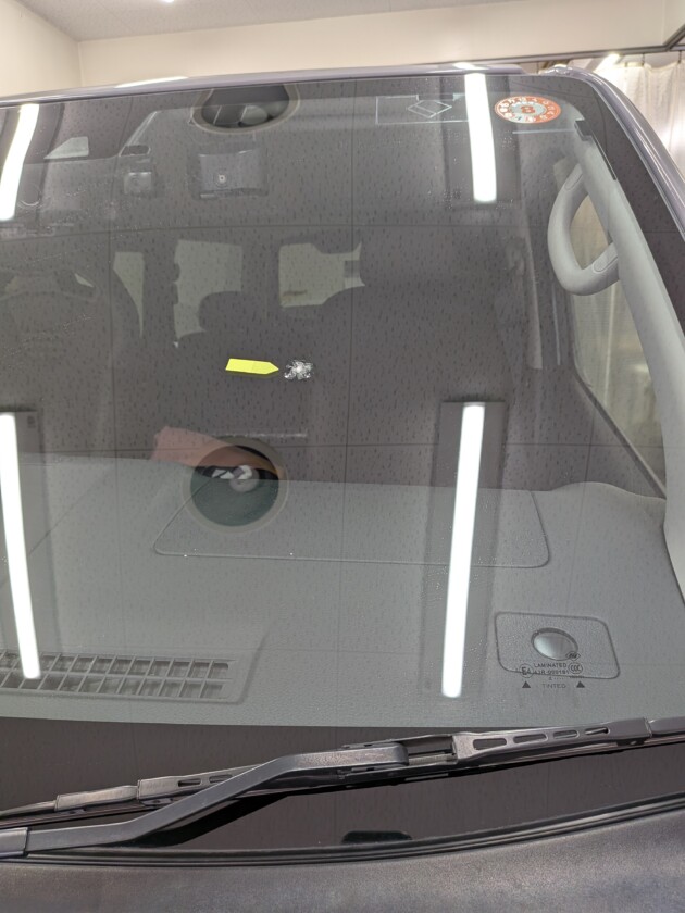 キャラバン3cmのひび割れ