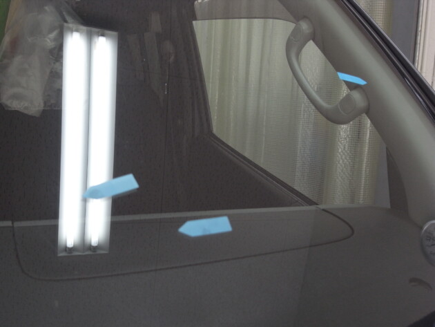 ウインドリペア　飛び石　3か所