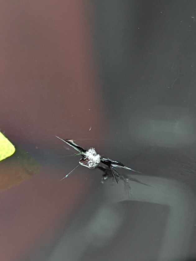 CLA1.1cmのひび割れ