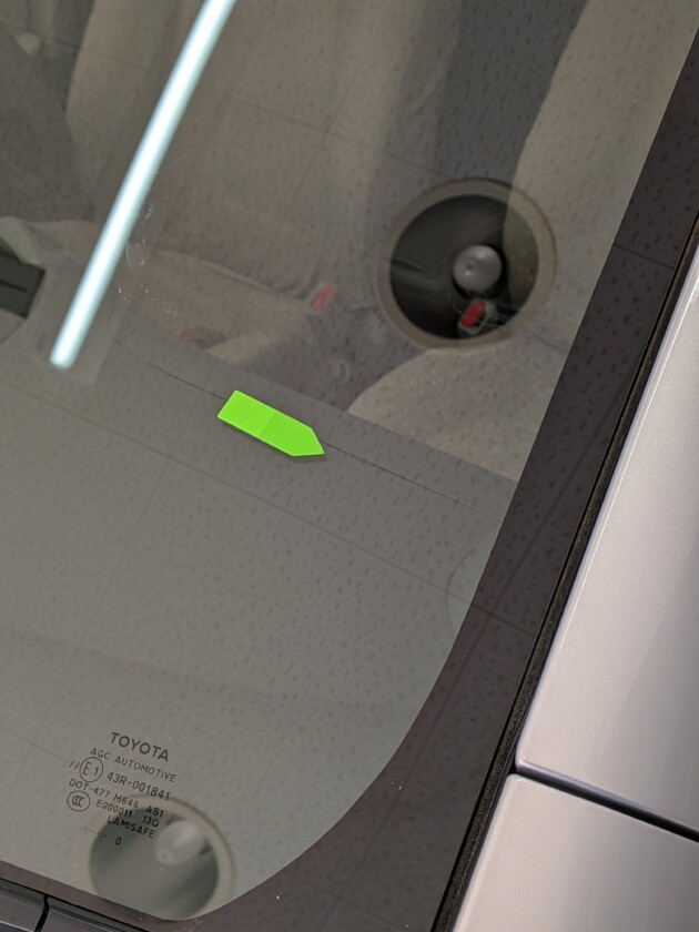 ビッツ2.4cmのひび割れ