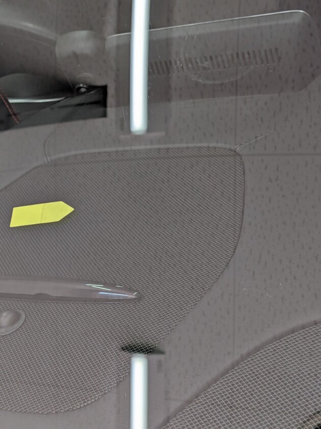 GLEクーペ8mmのひび割れ