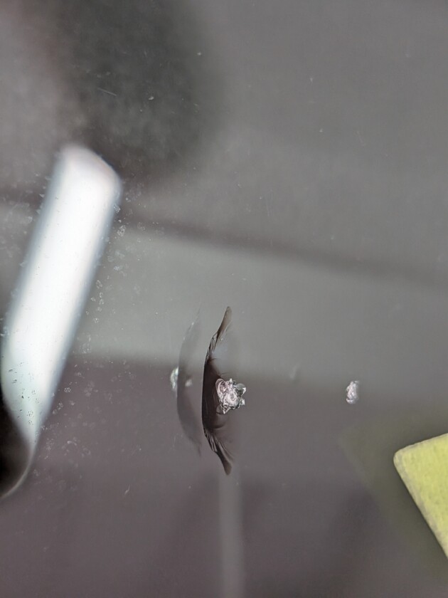 T-Roc1cmのひび割れ