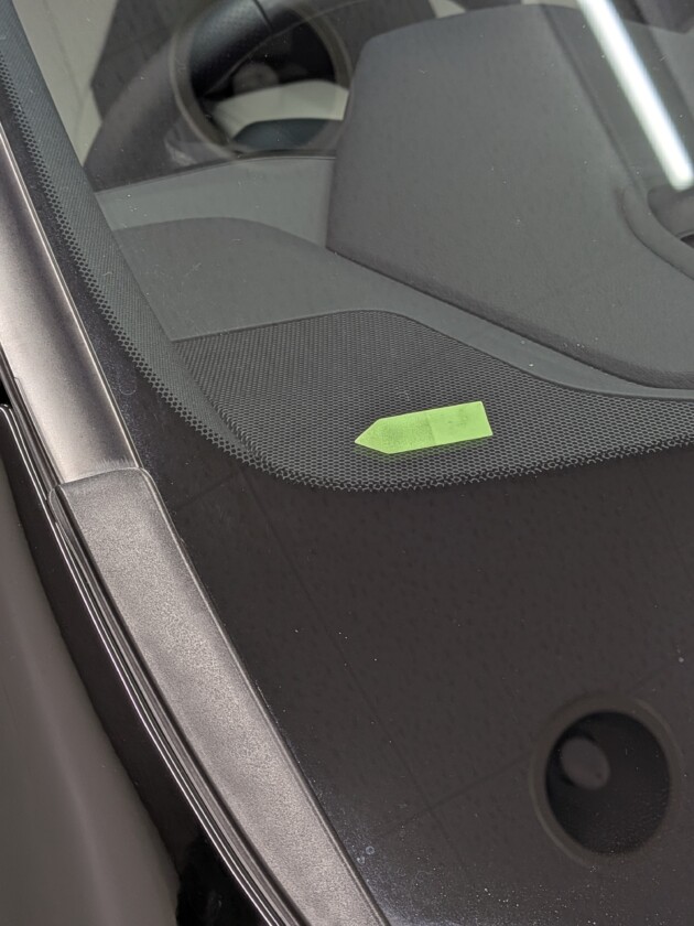 NX350ｈ8mmのひび割れ