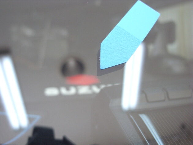 スズキハスラー フロントガラス飛び石