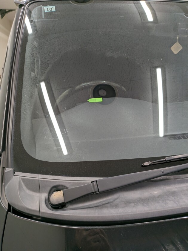 ハイエース1.2cmのひび割れ