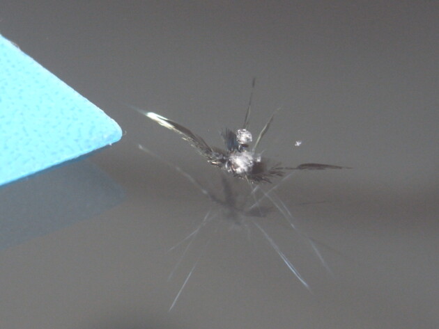 ホンダステップワゴン　フロントガラス修理