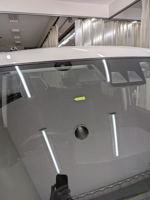 ルーミー1cmのひび割れ