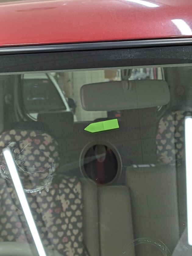 タント1.6cmのひび割れ