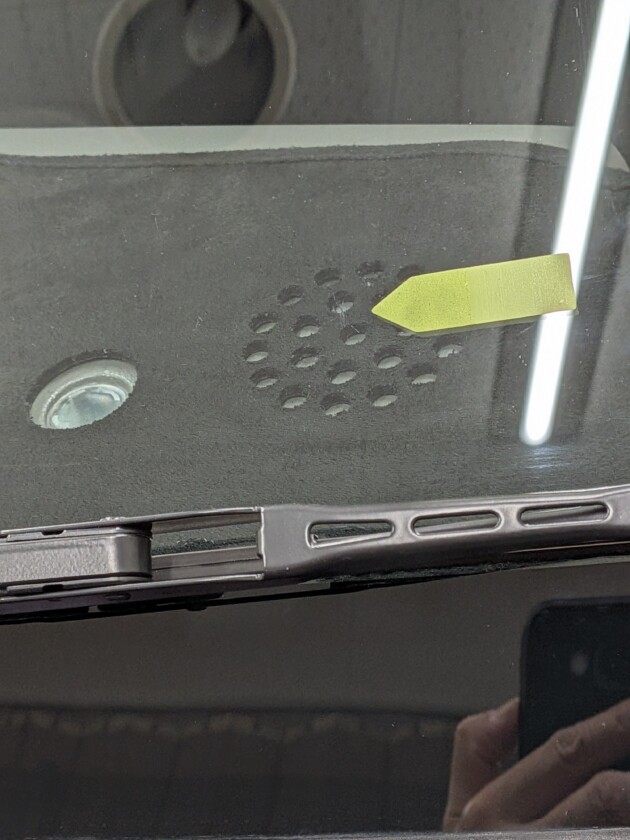 エブリィ1.5cmのひび割れ