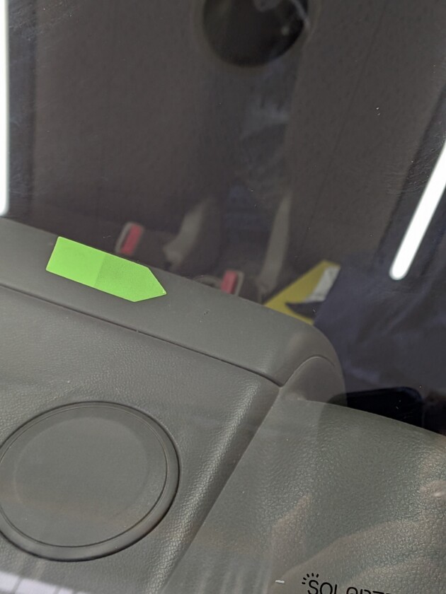 エブリイ2.3cmのひび割れ