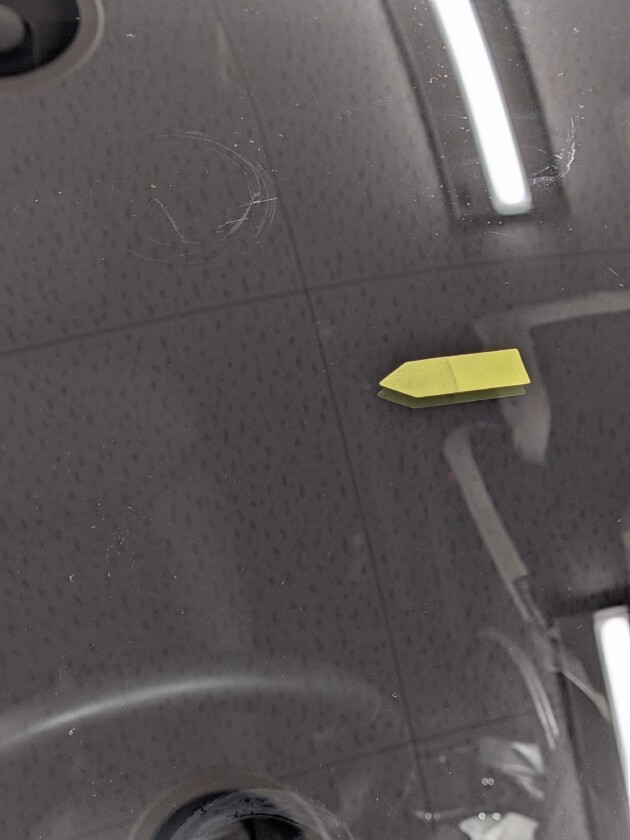 ステップワゴン9mmのひび割れ