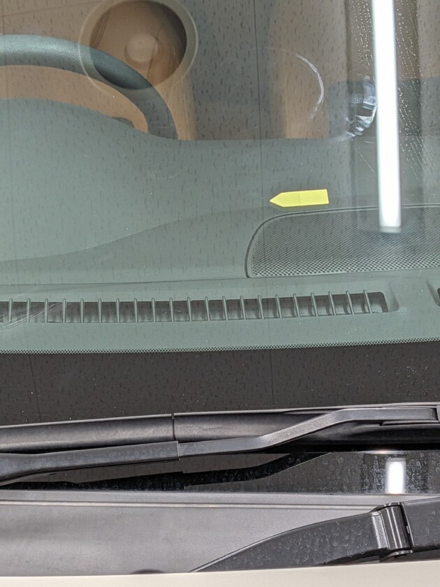 キックス1cmのひび割れ