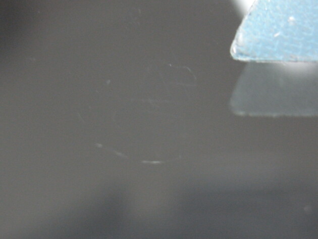 ホンダフィット　フロントガラス　飛び石