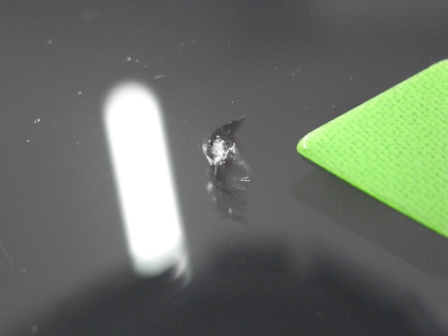 ルークス1.3cmのひび割れ