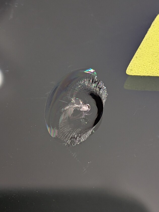 シビック1.3cmのひび割れ
