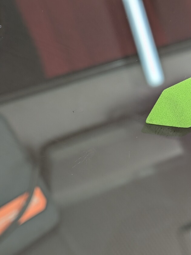 シビックタイプR3cmのひび割れ