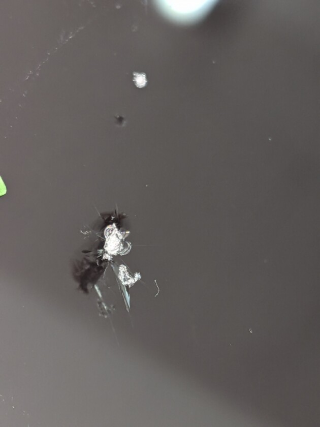 アコード1.5cmのひび割れ