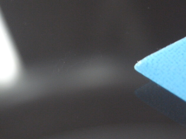 GLC220d　フロントガラス　欠け傷