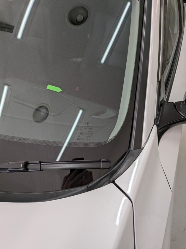 アコード1.5cmのひび割れ