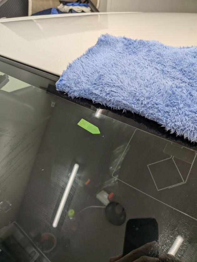 サクシード1.3cmのひび割れ