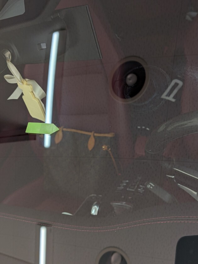 ポルシェ911カレラ1.4cmのひび割れ