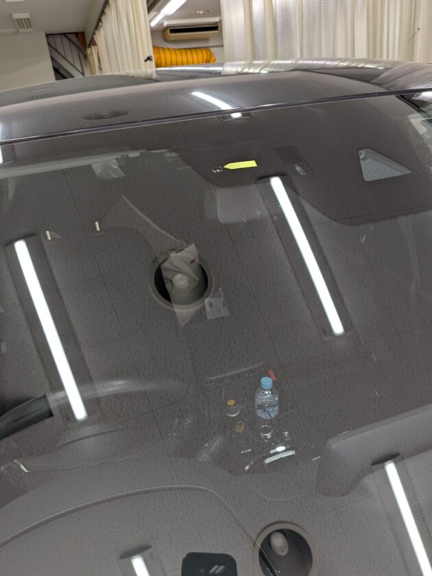 CX-5ひび割れ1.7cm