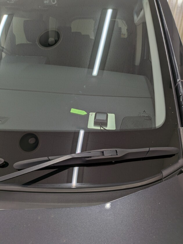 デリカD5ウインドリペア