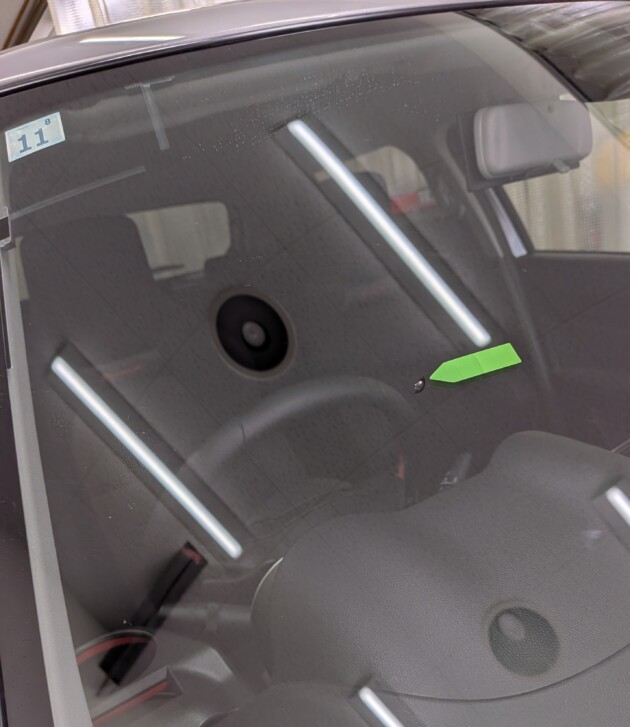 スイフトスポーツ9mmのひび割れ