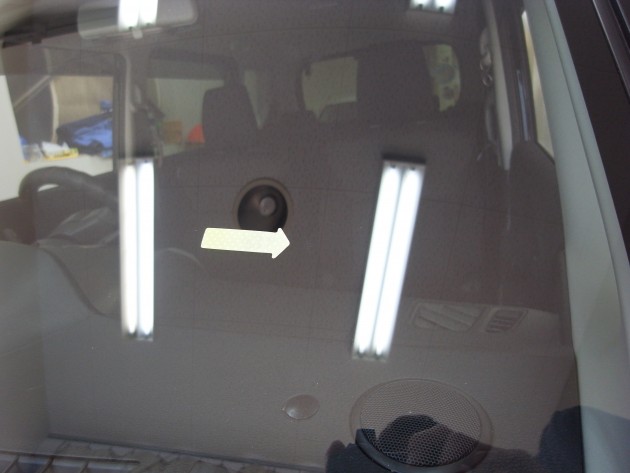 フロント ガラス 補修