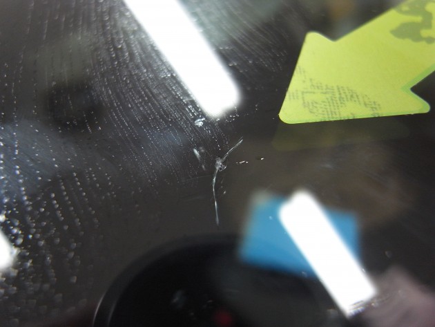 フロント ガラス 飛び石