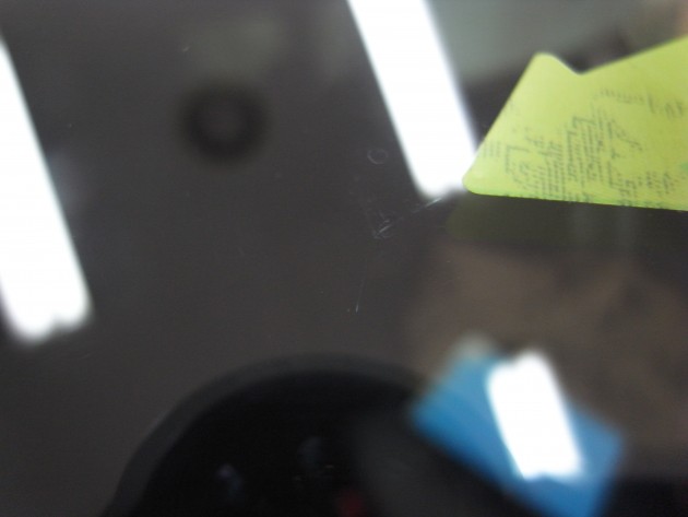 フロント ガラス 飛び石