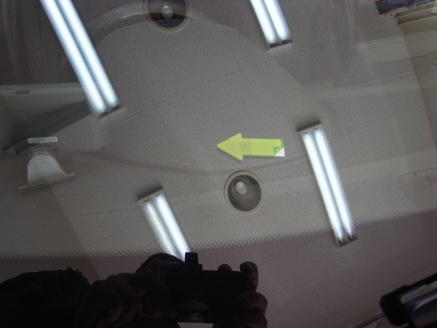 フロント ガラス リペア