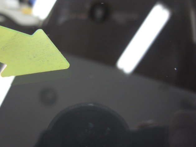 フロント ガラス リペア