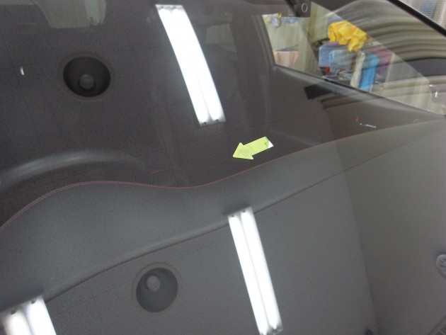 フロント ガラス リペア