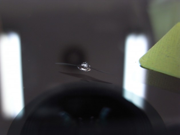 フロントガラス 飛び石