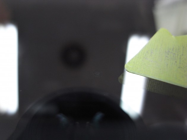 フロント ガラス リペア